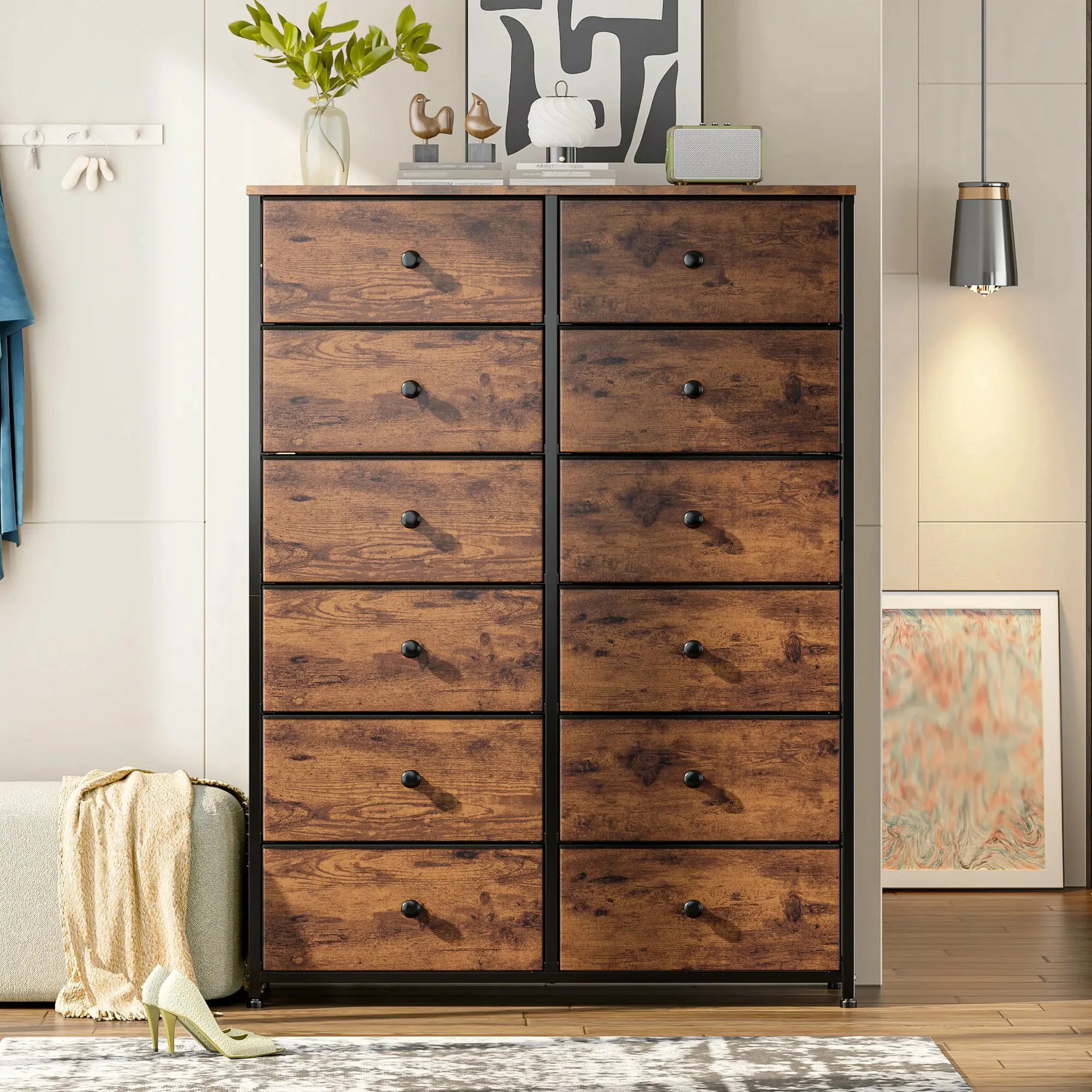 16/12-Drawer Dresser