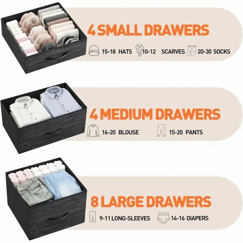 16/12-Drawer Dresser