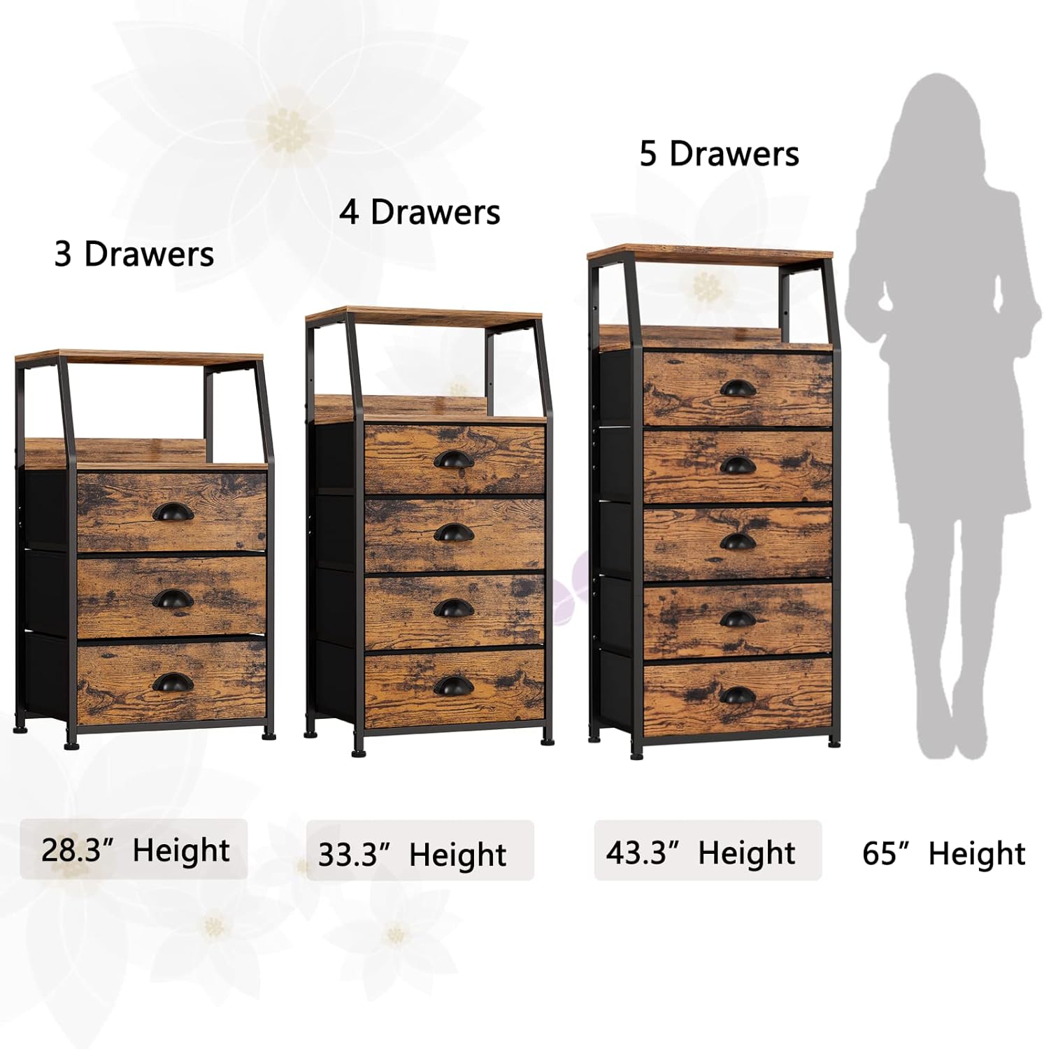 Fabric Storage Organizer for Bedroom