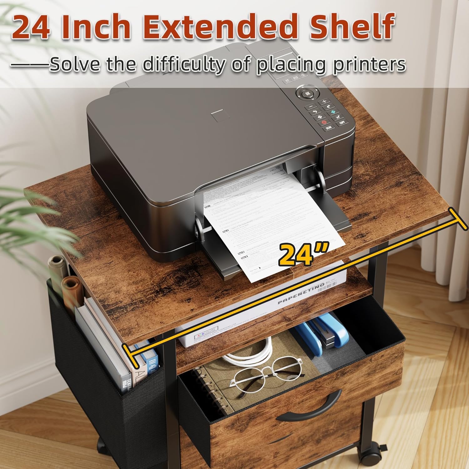 Vertical 2-Drawer File Cabinet