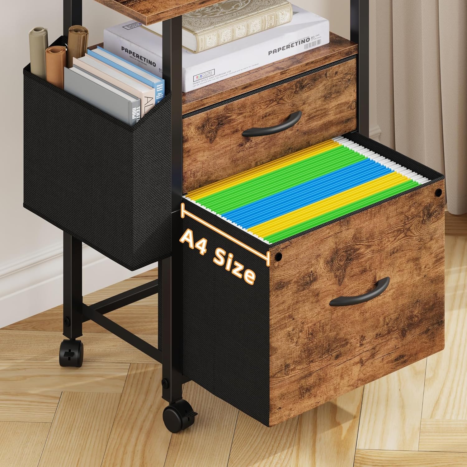 Vertical 2-Drawer File Cabinet