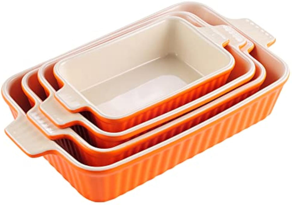 Porcelain Casserole Dishes Set